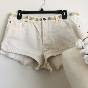 Free People Front Hem Shorts
